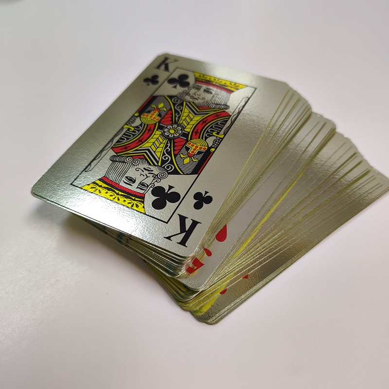 銀箔撲克牌印刷訂製 銀箔撲克牌印刷