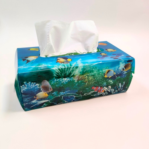 客製化面紙盒套-DIY折疊式