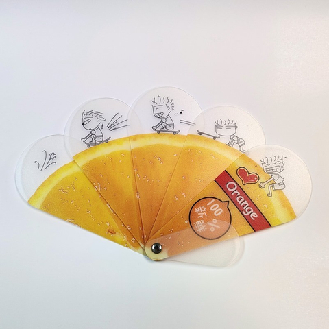 客製化水滴扇子FAN8-TP柳丁