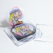 客製化圓形撲克牌T-CARD俏皮女孩兒