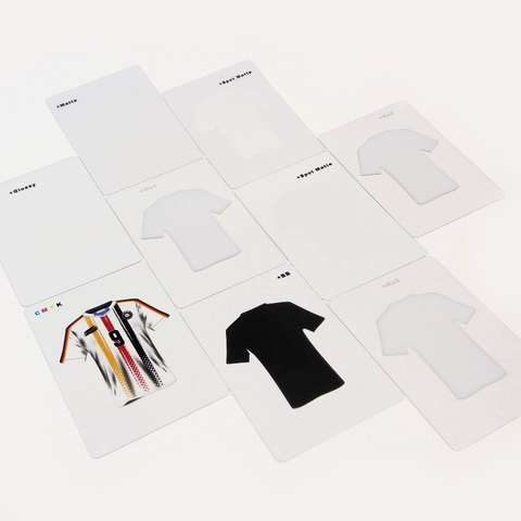 客製化桌遊組T-CARD球衣演色