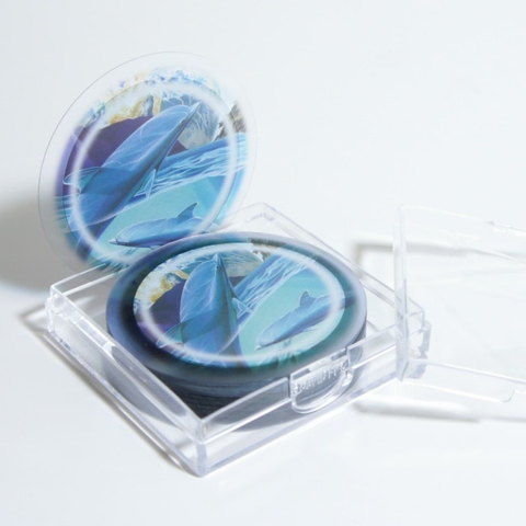 客制化圆形扑克牌T-CARD海豚印象