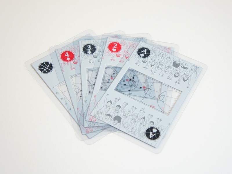 T-CARD We Love Sports(籃球)客製化透明撲克牌