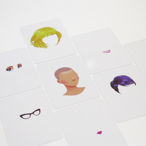 客製化桌遊組T-CARD變臉