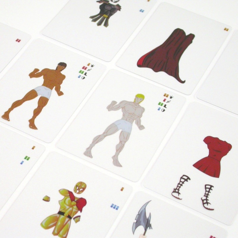 客製化桌遊組T-CARD戰士裝備