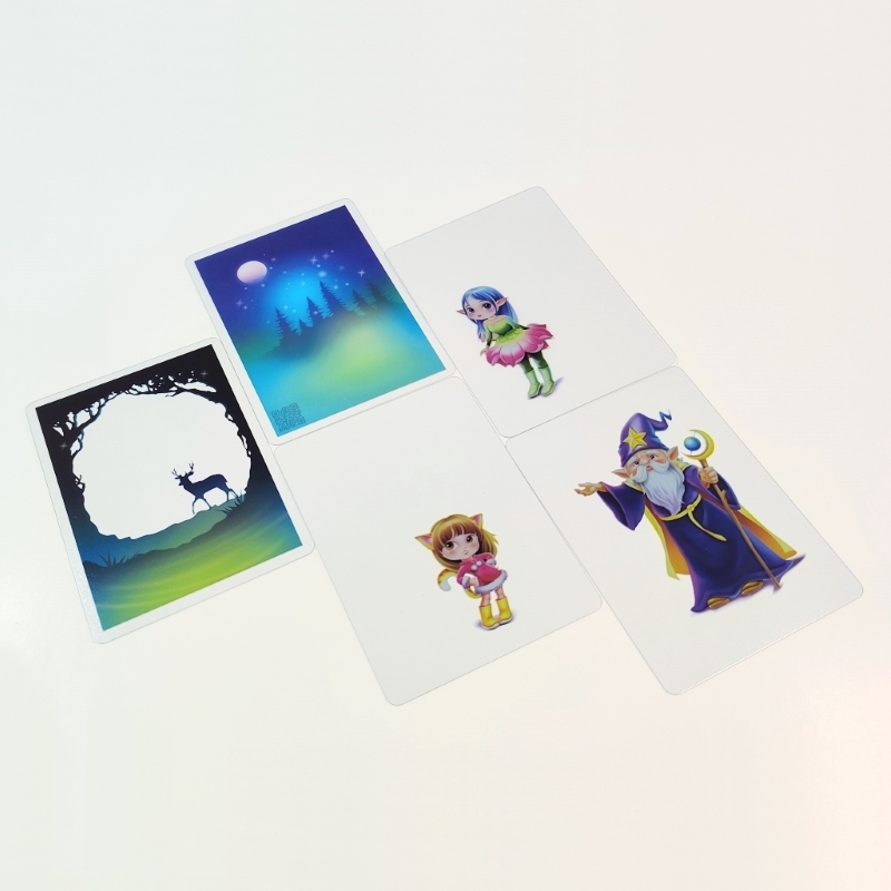 客製化透明桌遊卡牌量產