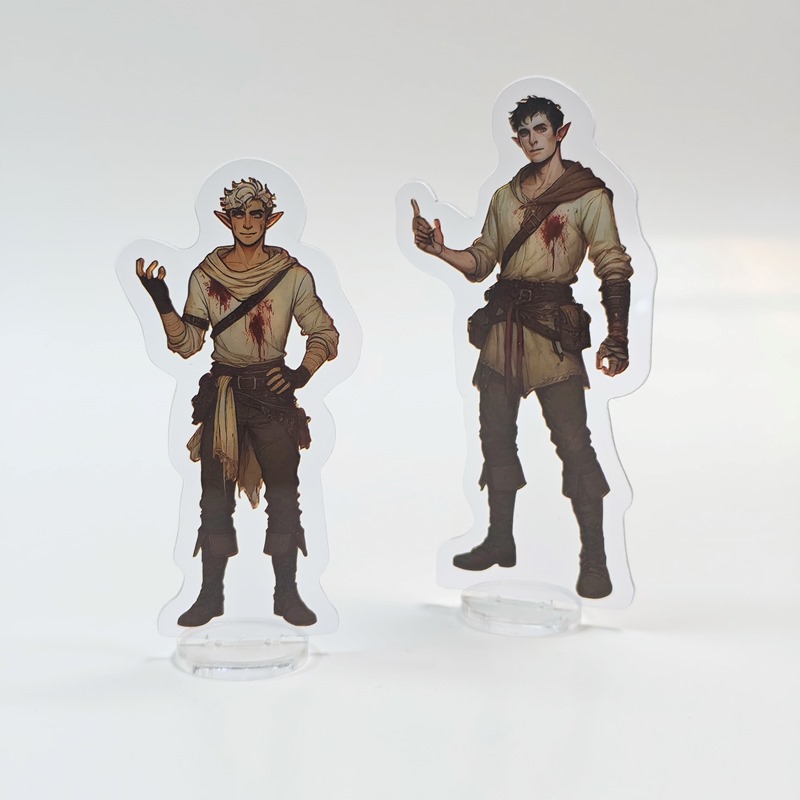 桌遊角色桌上立牌製作